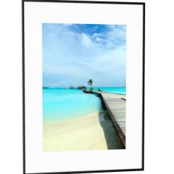6 Cadres photo - 50 x 70 cm - noir