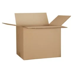 10 cartons caisses américaines - 20 cm x 14 cm x 14 cm - Double cannelure - Logistipack