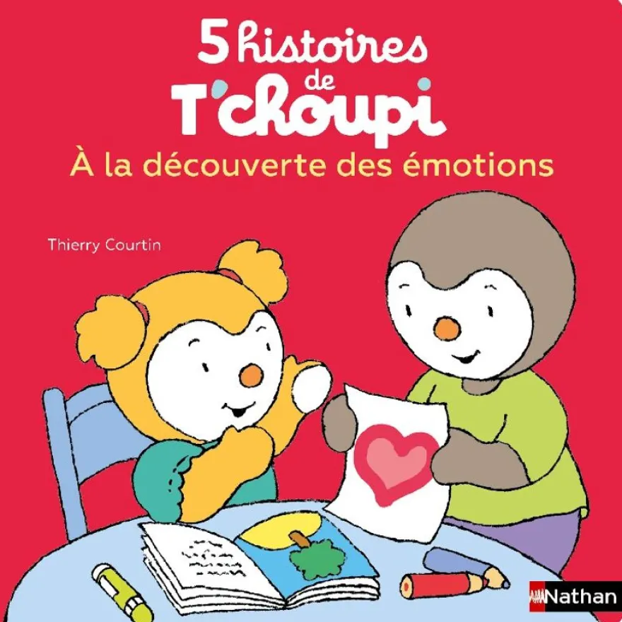5 Histoires De T'Choupi - Tome 2 : A la découverte des émotions