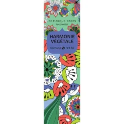 60 Marque-pages à colorier - Harmonie végétale