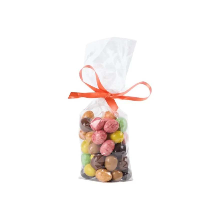 100 Sachets transparent - fond rigide – 12×27,5 cm – Recyclable
