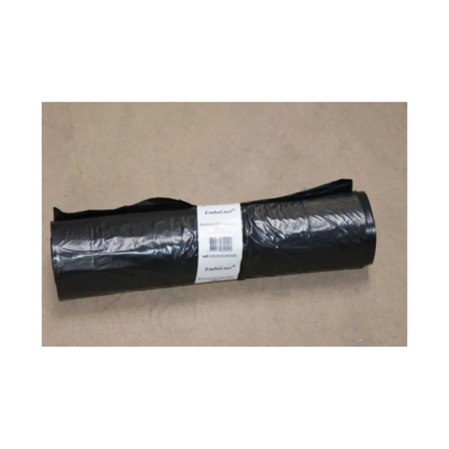 20 Sacs poubelle noir 240L - spécial conteneur - 20 microns