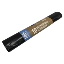 10 sacs poubelles - 100L - liens classiques