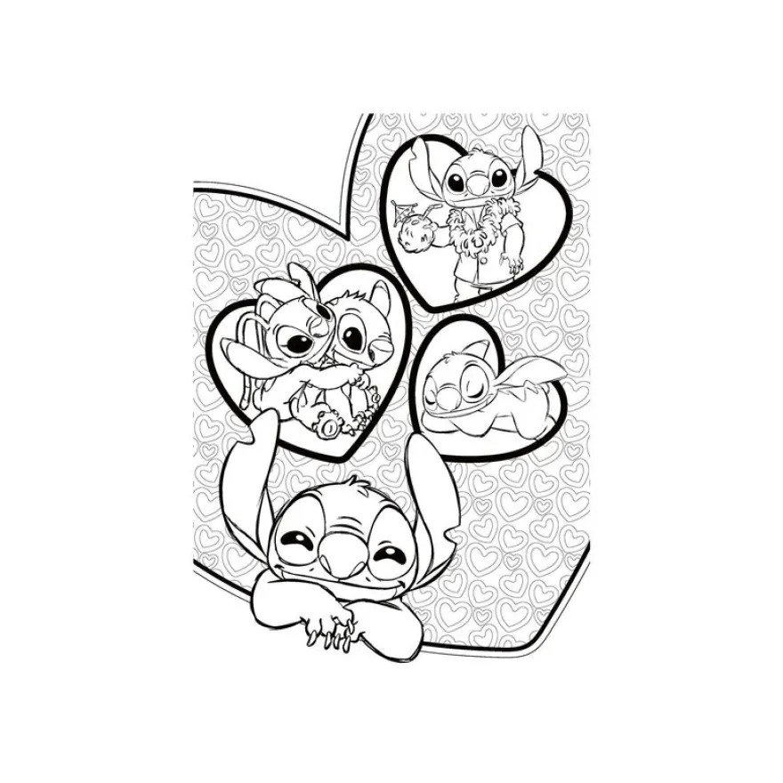 200% Stitch - par Capucine Sivignon - livre à colorier