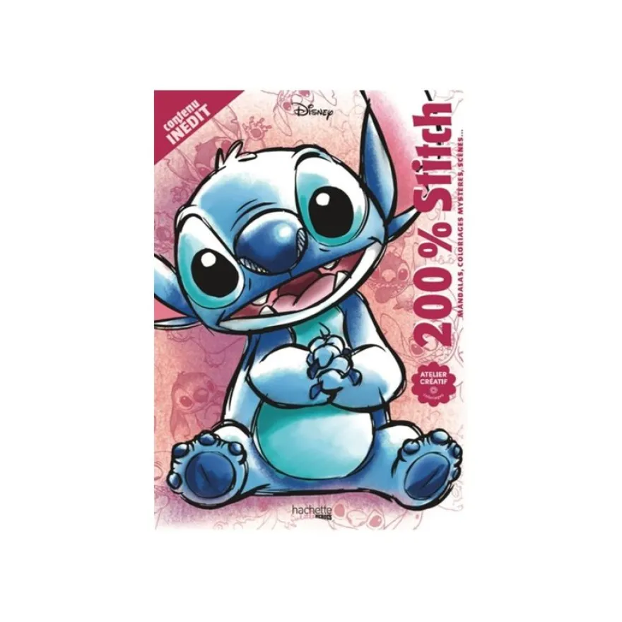 200% Stitch - par Capucine Sivignon - livre à colorier