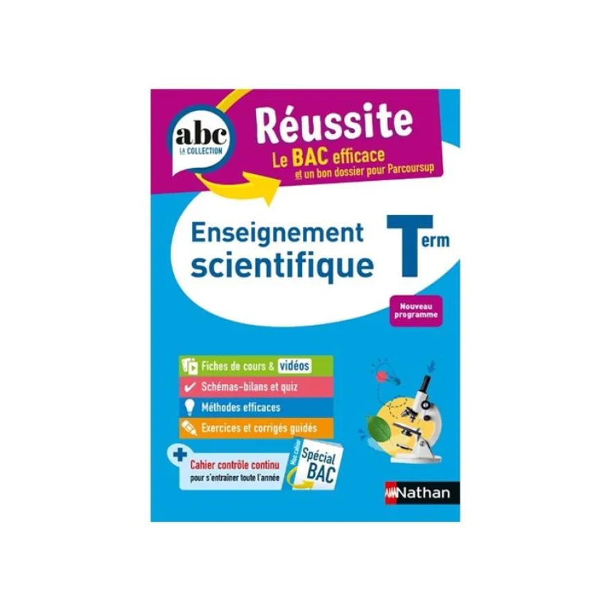 Abc du bac reussite enseignement scientifique terminale