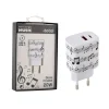 Adaptateur USB Music i-Total : Charge rapide & design rock