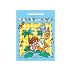 Adorable voyage - sweet and cosy coloriage
