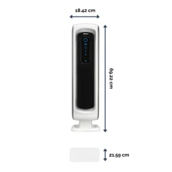 AeraMax DX5 - Purificateur d'air blanc - Fellowes