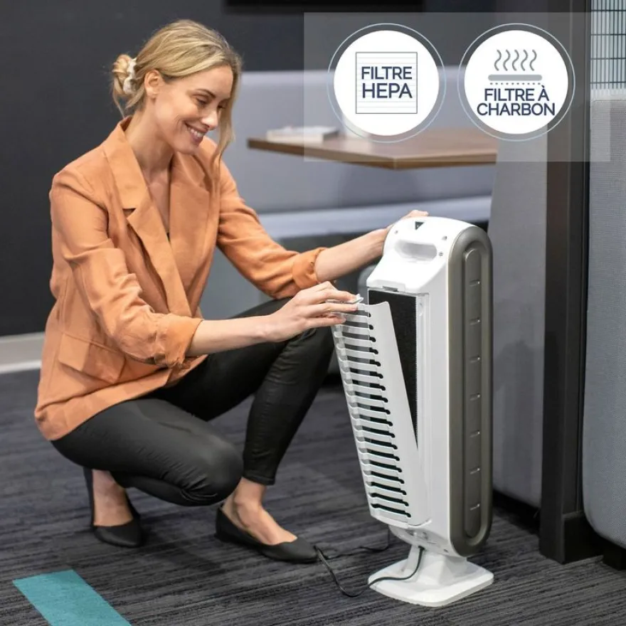 AeraMax DX5 - Purificateur d'air blanc - Fellowes