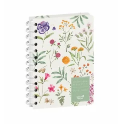 Agenda à spirale Daisy - 1 jour par page - 12 x 17 cm - différents modèles disponibles - Quo Vadis