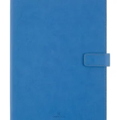 Agenda à spirale Milano - 1 semaine sur 2 pages - 22 x 28 cm - bleu denim - Oberthur
