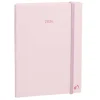 Agenda Année Civile - MINISTRE COLOR Multilingue - Couverture Pastel avec élastique- Rose - 16x24 cm Semainier - 13 mois de décembre à décembre - Quo Vadis