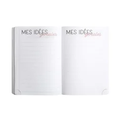 Agenda Ariel - 1 jour par page - 12 x 17 cm - Bleu - Exacompta