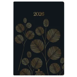 Agenda Astoria - 1 semaine sur 2 pages - 17 x 24,5 cm - noir - Oberthur