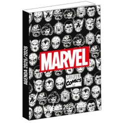 Agenda Avengers - 1 jour par page - 12x17 cm - noir - Bagtrotter