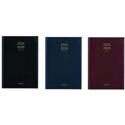 Agenda Bretime Lima 16 mois - 1 semaine sur 2 pages - 15 x 21 cm - 3 couleurs disponibles - Brepols