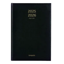 Agenda Bretime Lima 16 mois - 1 semaine sur 2 pages - 15 x 21 cm - 3 couleurs disponibles - Brepols