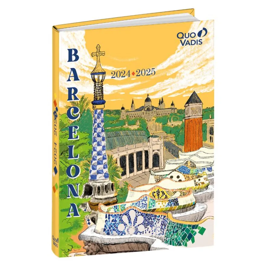 Agenda Cities - 1 jour par page - 12 x 17 cm - Barcelone - Quo Vadis