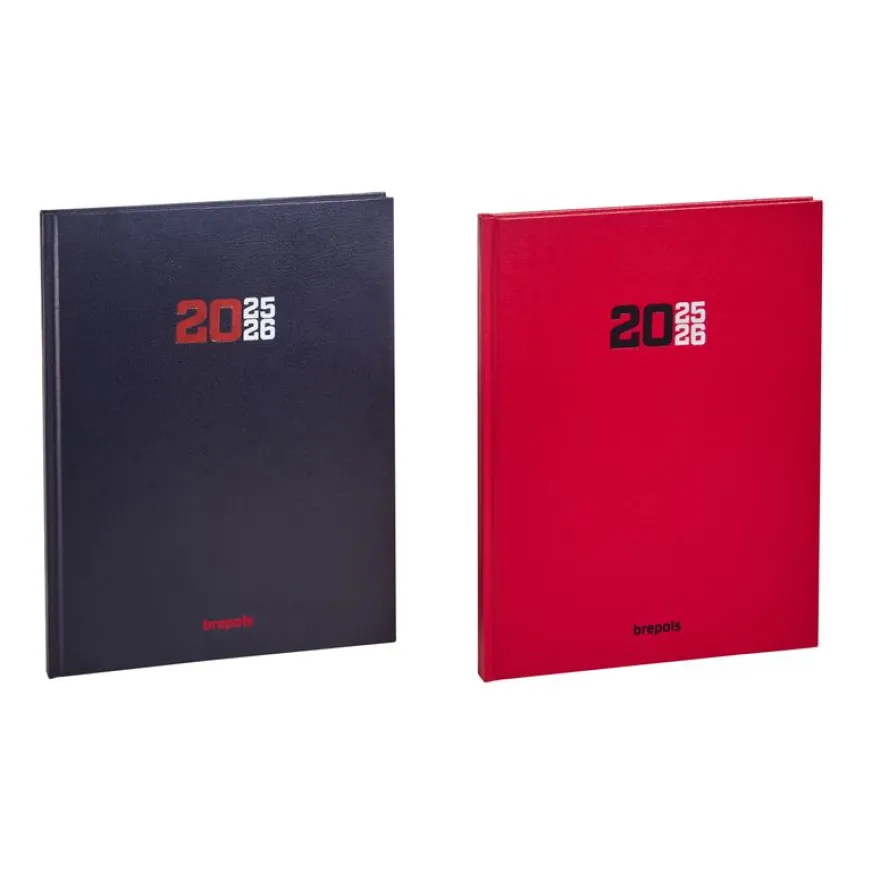 Agenda College - 1 semaine sur 2 pages - 17 x 22 cm - différents modèles disponibles - Brepols
