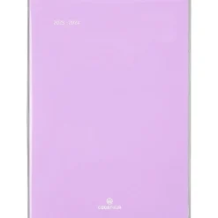 Agenda Colorside - 1 semaine sur 2 pages - 15,5 x 21,5 cm - lilas - Oberthur