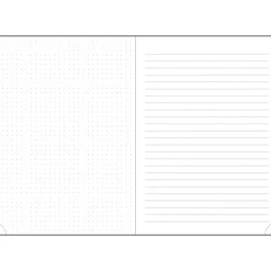 Agenda de bureau 16 mois Auréa - 1 semaine sur 1 page - 15 x 21 cm - Bleu - Exacompta
