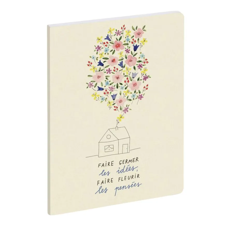 Agenda de bureau 16 mois Julie Adore - 1 semaine sur 2 pages - 15 x 21 cm - Maison - Exacompta