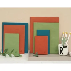 Agenda de bureau Canvas - 1 semaine sur 2 pages - 15 x 21 cm - disponible dans différentes couleurs - Exacompta