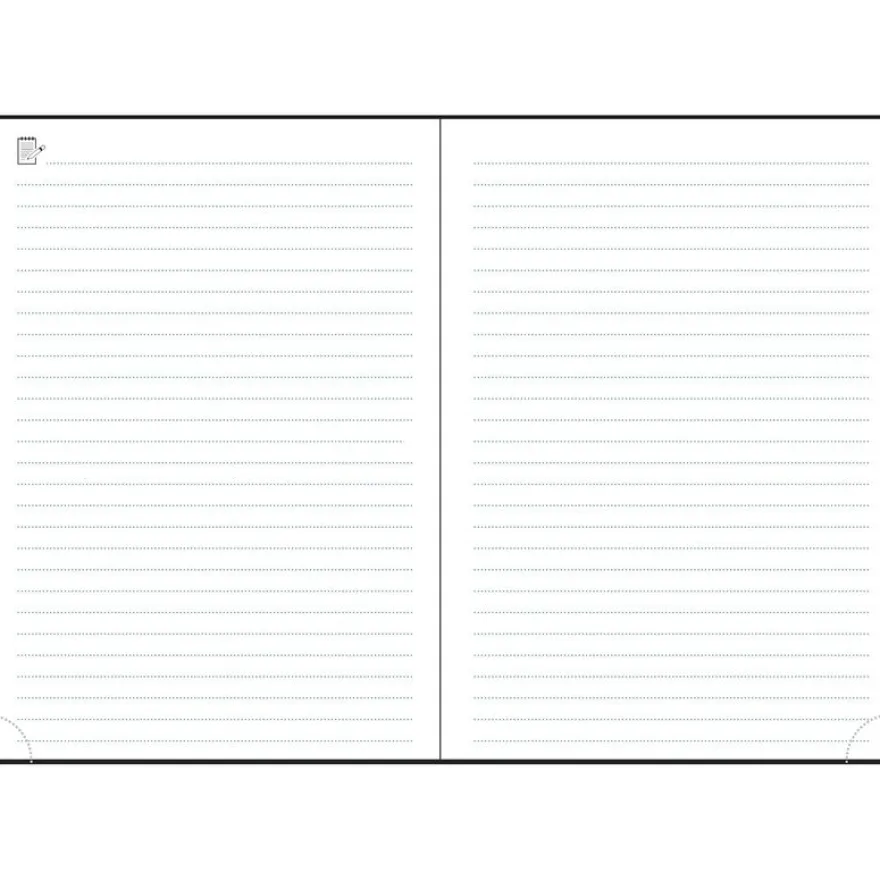 Agenda de bureau Carte EasySlim 21 - 1 mois sur 2 pages - 15 x 21 cm - Bleu azur - Exacompta