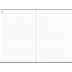 Agenda de bureau EasySlim 21 Carte - 1 mois sur 2 pages - 15 x 21 cm - Noir - Exacompta