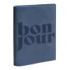 Agenda de bureau Nubia - 1 semaine sur 2 pages - 15 x 21 cm - Bleu - Exacompta