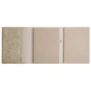 Agenda de bureau spiralé 16 mois Fauve All in One - 1 semaine sur 1 page - 15 x 21 cm - Beige - Exacompta