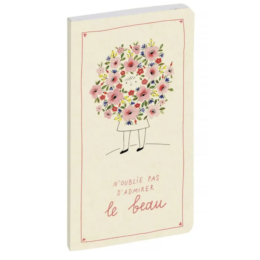 Agenda de poche 16 mois Julie Adore - 1 semaine sur 2 pages - 9 x 16 cm - Fille - Exacompta