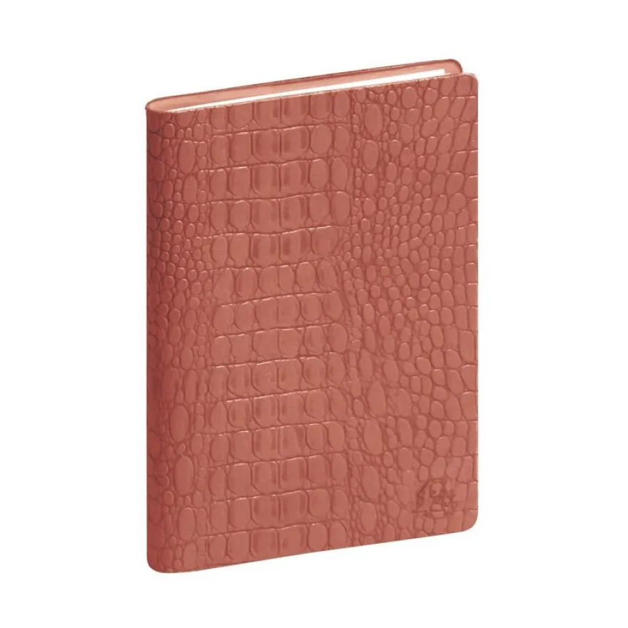 Agenda de poche Baby Croco Eurotime 13S spiralé - 1 semaine sur 2 pages - 9 x 13 cm - disponible dans différentes couleurs - Exacompta