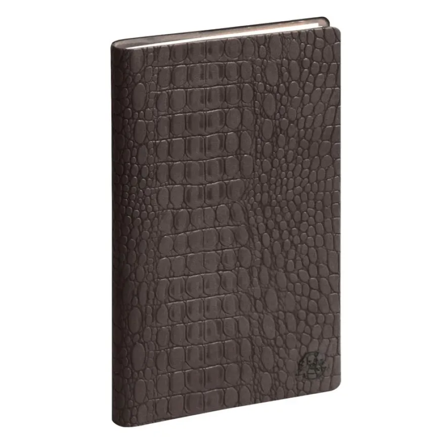 Agenda de poche Baby Croco Eurotime 16 - 1 semaine sur 2 pages - 8,5 x 16 cm - disponible dans différentes couleurs - Exacompta
