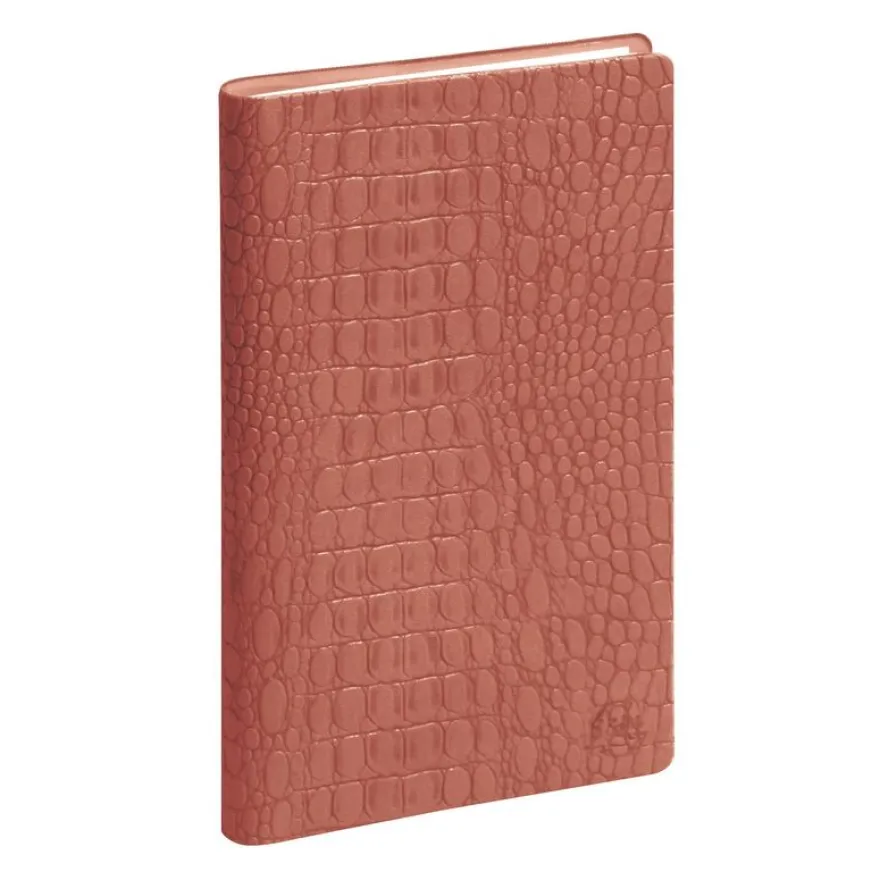 Agenda de poche Baby Croco Espace 17S spiralé - 1 semaine sur 2 pages - 9 x 17,5 cm - disponible dans différentes couleurs - Exacompta