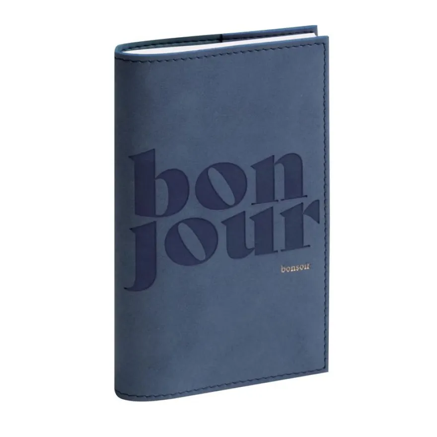 Agenda de poche Nubia - 1 semaine sur 2 pages - 9 x 16 cm - Bleu - Exacompta