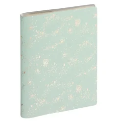 Agenda de poche spiralé 16 mois Méline - 1 semaine sur 2 pages - 9 x 13 cm - disponible dans différentes couleurs - Exacompta