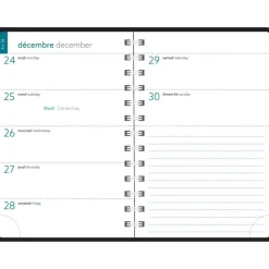 Agenda de poche spiralé 16 mois Paloma - 1 semaine sur 2 pages - 10 x 15 cm - Géométrique - Exacompta