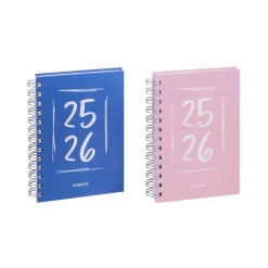 Agenda Doodle Dash - 1 jour par page - 17,5 x 13 cm - 2 couleurs disponibles - Brepols