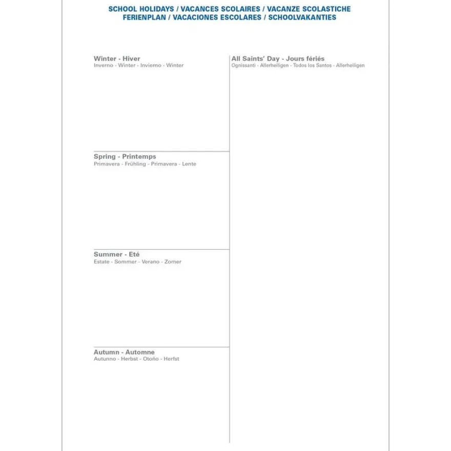 Agenda Equology - 1 semaine sur 2 pages - 16 x 16 cm - noir - Quo Vadis