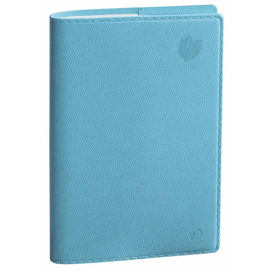 Agenda Equology Universitaire - 1 semaine sur 2 pages - 10 x 15 cm - bleu - Quo Vadis