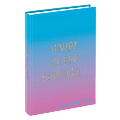 Agenda Humour Pailleté - 1 jour par page - 12 x 17 cm - 2 modèles disponibles - Viquel