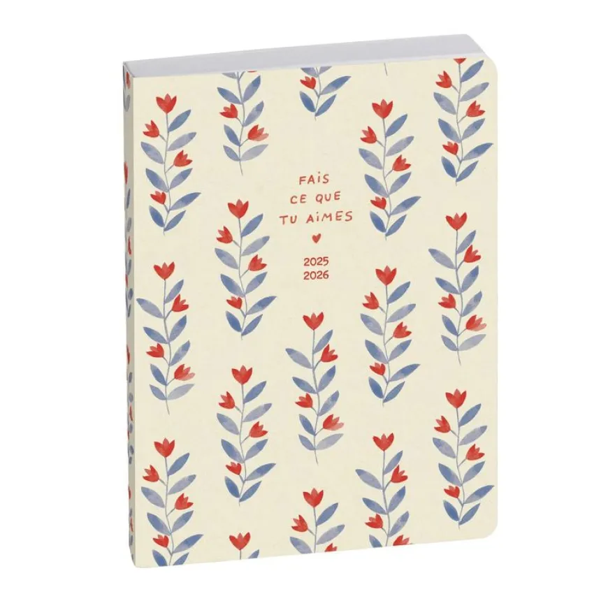 Agenda Julie Adore - 1 jour par page - 12 x 17 cm - aimes - Exacompta