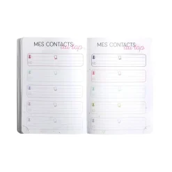 Agenda Les Rideuses - 1 jour par page - 12 x 17 cm - Surf - Exacompta