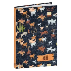 Agenda Louise & Arthur - 1 jour par page - 12 x 17 cm - cowboy - Quo Vadis
