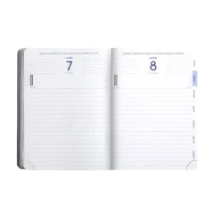 Agenda Lovely - 1 jour par page - 12 x 17 cm - Chat blanc - Exacompta
