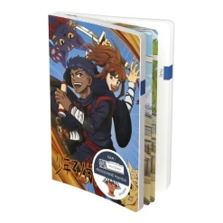 Agenda Manga Shonen - 1 jour par page - 12 x 17 cm - décors assortis - Hamelin