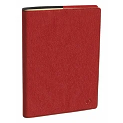 Agenda Marlow Ministre Prestige avec répertoire - 1 semaine sur 2 pages - 16 x 24 cm - rouge bordeaux - Quo Vadis