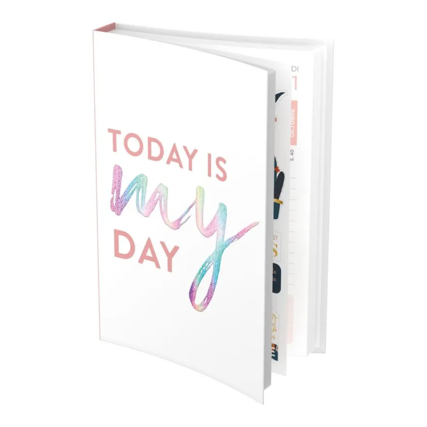 Agenda Oxford &Me - 1 semaine sur 2 pages - 18 x 25 cm - différents modèles disponibles - Hamelin